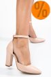 Pantofi roz piele naturala 1s77955