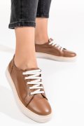 PANTOFI SPORT MARO DESCHIS PIELE NATURALA 8S77351