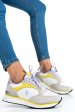 U.s. polo assn, pantofi sport white yellow  fey005