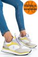 U.s. polo assn, pantofi sport white yellow  fey005