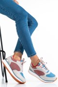 U.S. POLO ASSN, PANTOFI SPORT LIGHT BLUE PINK FEY005