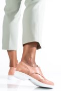 PANTOFI CASUAL FEMEI PIELE NATURALA ROZ 2SP11698NP