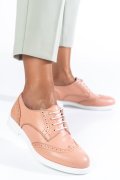 PANTOFI CASUAL FEMEI PIELE NATURALA ROZ 2SP11698NP