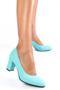 PANTOFI BLEU PIELE NATURALA LERA