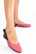 SANDALE FUCHSIA PIELE NATURALA 6S7700