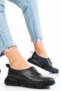 PANTOFI SPORT FEMEI PIELE NATURALA NEGRI 2002L