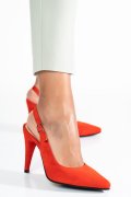 PANTOFI ROSII PIELE NATURALA INTOARSA 1S77909