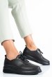 Pantofi sport negri piele naturala 1s77093