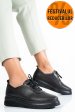 Pantofi sport negri piele naturala 1s77093