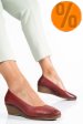 Pantofi bordo piele naturala 1s77084