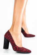 PANTOFI NEGRU LEO PIELE NATURALA INTOARSA MERIA