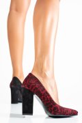 PANTOFI NEGRU LEO PIELE NATURALA INTOARSA MERIA
