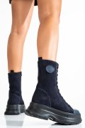 GHETE FEMEI PIELE NATURALA BLEUMARIN 222861NBK