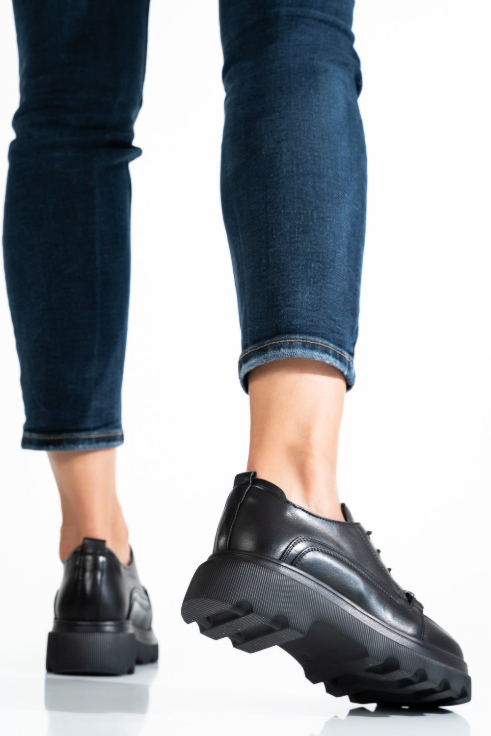 PANTOFI NEGRI PIELE NATURALA 2S7722673NP
