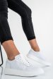 Pantofi sport alb piele naturala 2s77021