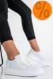 Pantofi sport alb piele naturala 2s77021