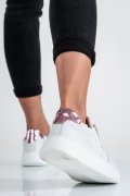 PANTOFI SPORT ALB ROZ PIELE NATURALA 2S77021