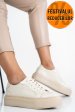 Pantofi sport dama piele naturala bej 3s77001