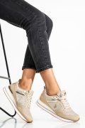 U.S. POLO ASSN, PANTOFI SPORT BEIGE SUEDE FEY003