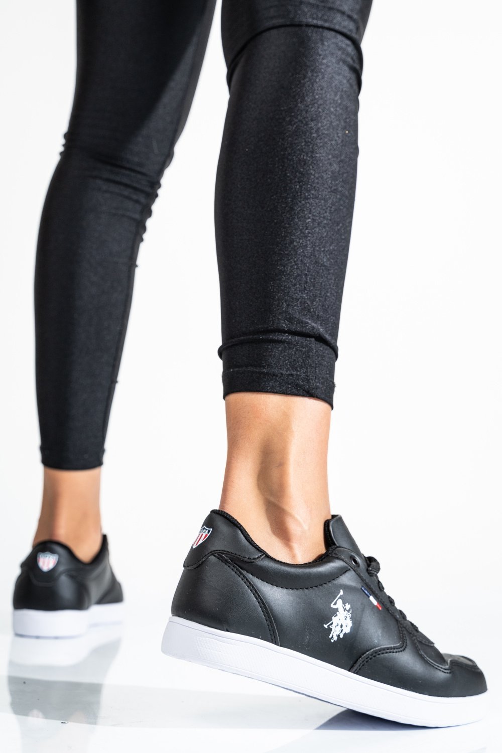 U.S. POLO ASSN, PANTOFI SPORT BLACK THUNDER