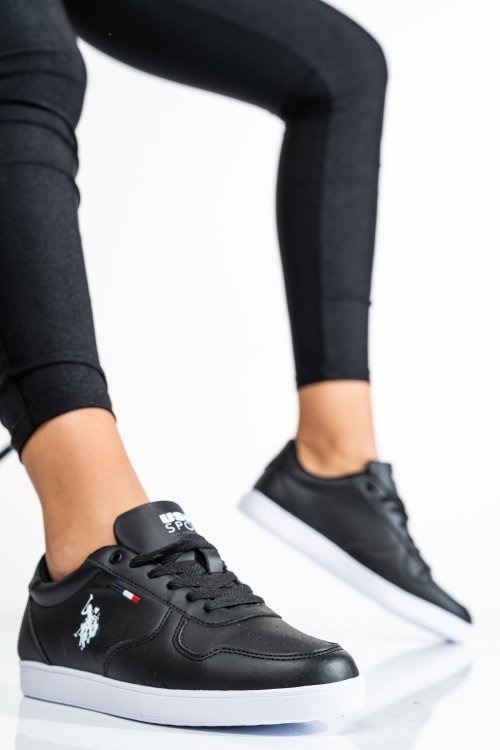 U.s. polo assn, pantofi sport black thunder