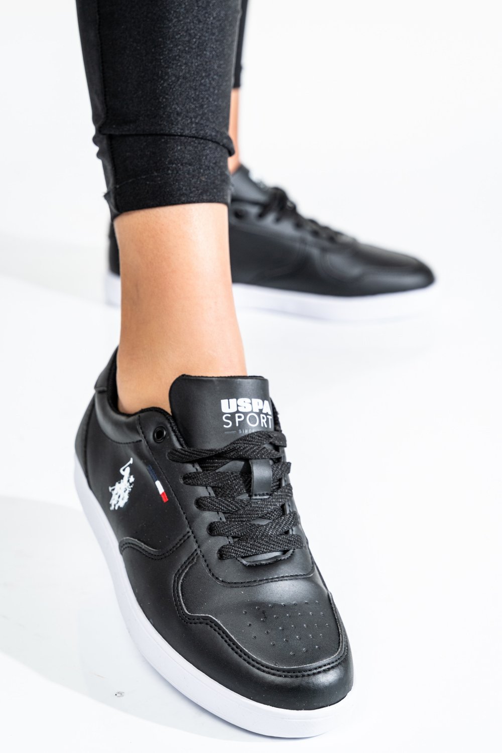 U.S. POLO ASSN, PANTOFI SPORT BLACK THUNDER
