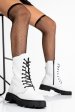 Ghete dama piele naturala albe 2s7722828np