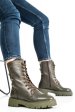 Ghete femei piele naturala khaki 2s7722828np