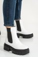 Ghete dama piele naturala albe 2s7722869np