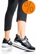 U.S. POLO ASSN, PANTOFI SPORT BLACK SILVER FEY003