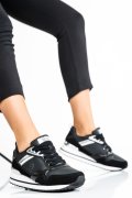U.S. POLO ASSN, PANTOFI SPORT BLACK SILVER FEY003