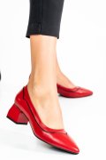 PANTOFI ROSII PIELE NATURALA 6S770