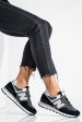 New balance, pantofi sport black grey wl574vi1