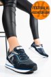 U.s. polo assn, pantofi sport dark blue suede fey003
