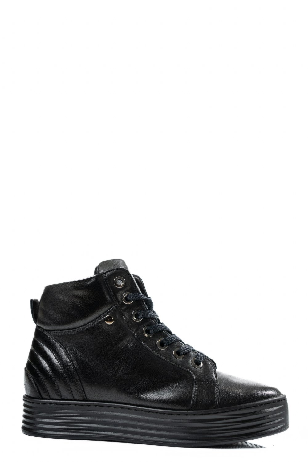 SNEAKERS NEGRI PIELE NATURALA 4S7718300