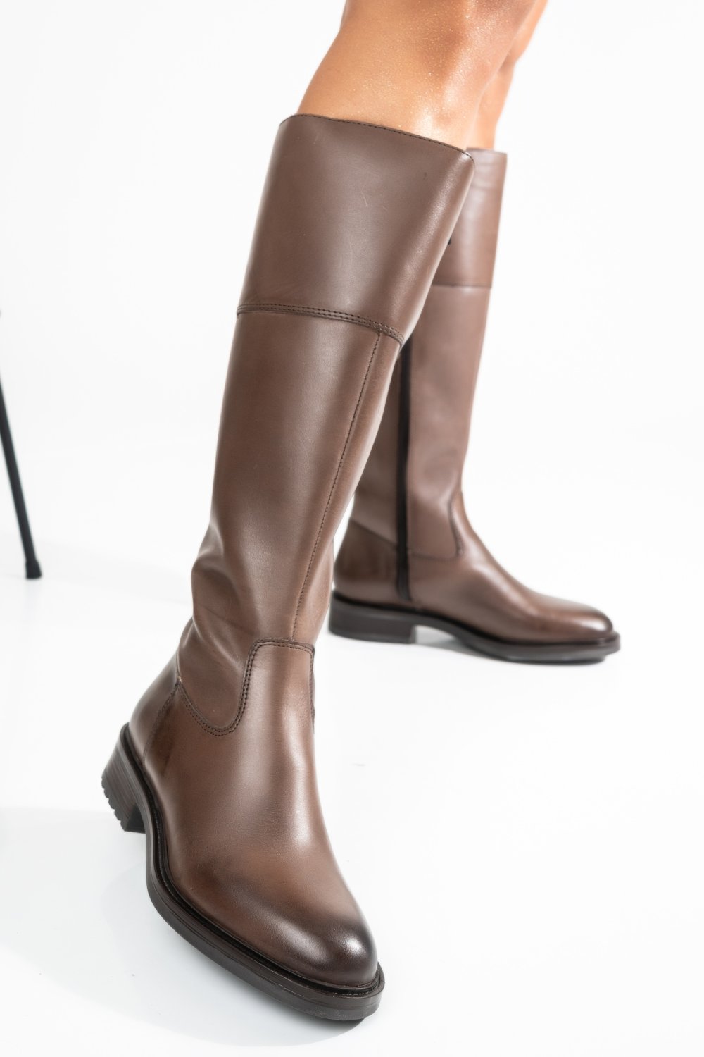 CIZME DAMA  PIELE NATURALA MARO WS77B66H05