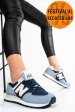 New balance, pantofi sport navy wl574vj2