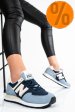 New balance, pantofi sport navy wl574vj2