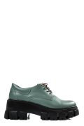 PANTOFI TURCOAZ TALPA NEAGRA PIELE NATURALA 2S77080