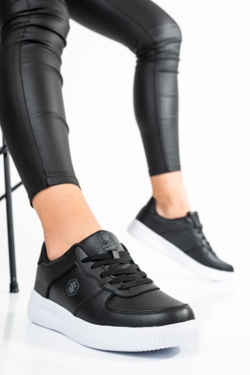 Lumberjack, pantofi sport black finster