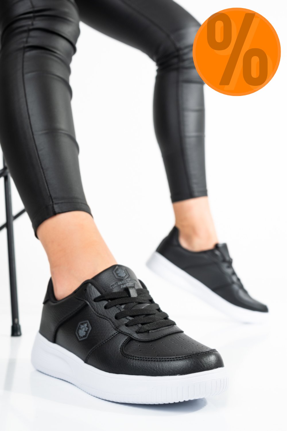 LUMBERJACK, PANTOFI SPORT BLACK FINSTER