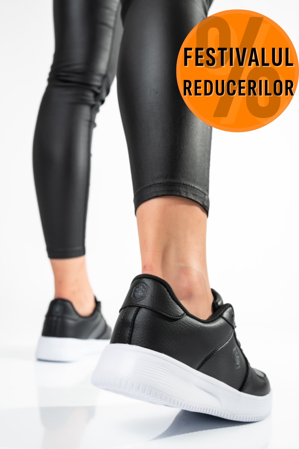 LUMBERJACK, PANTOFI SPORT BLACK FINSTER