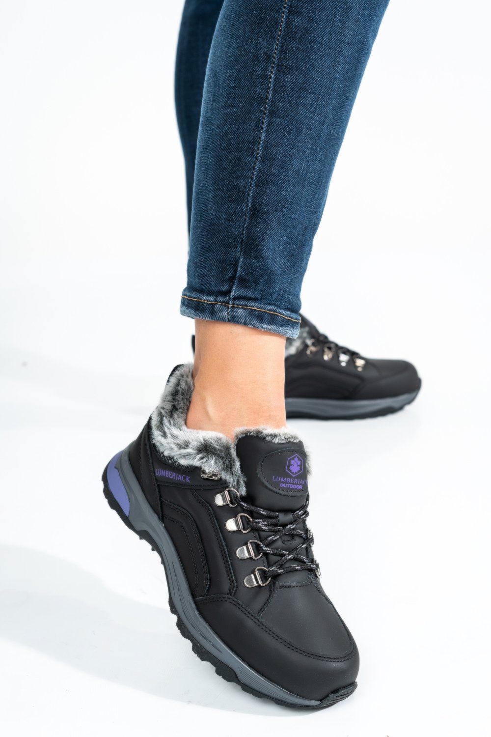 LUMBERJACK, GHETE BLACK DEBORA-LW