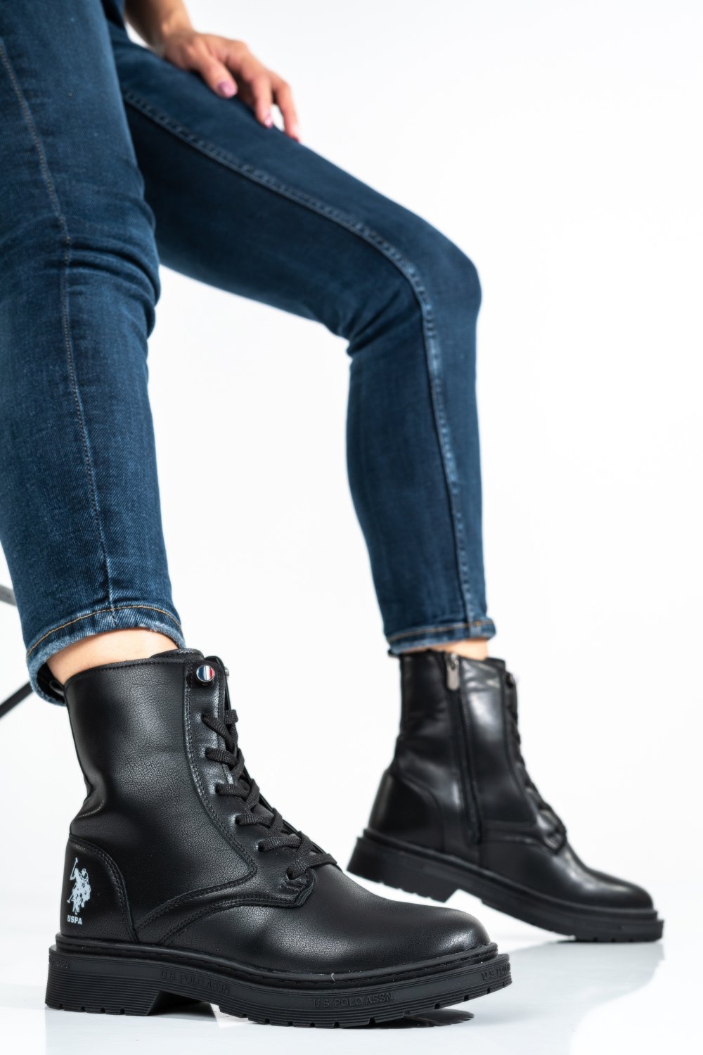 U.S. POLO ASSN, GHETE DAMA BLACK DALIA