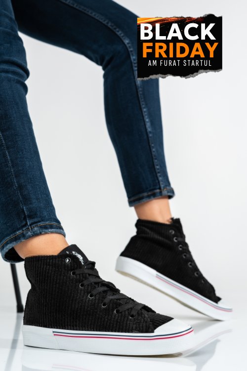 U.s. polo assn, pantofi sport black penelope-2pr
