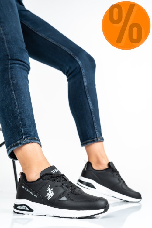U.s. polo assn, pantofi sport black vance