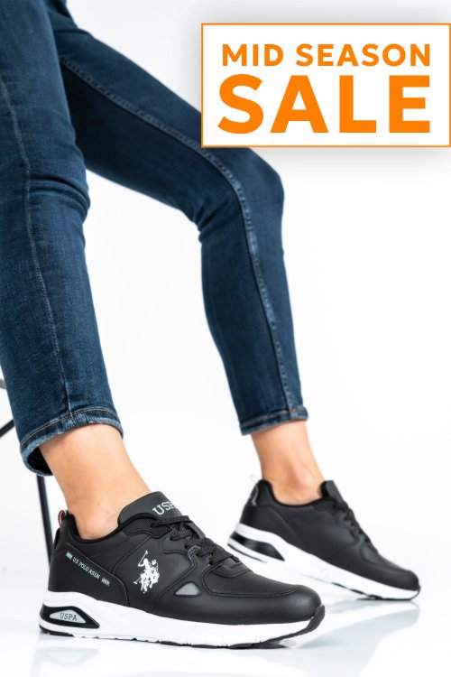 U.s. polo assn, pantofi sport black vance