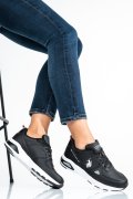 U.S. POLO ASSN, PANTOFI SPORT BLACK VANCE