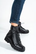 GHETE FEMEI PIELE NATURALA NEGRE 9S7747
