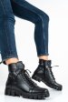 Ghete femei piele naturala negre 9s7747